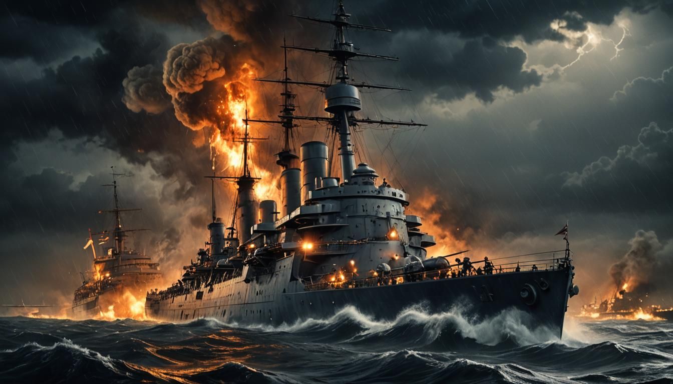 The Convoy under attack