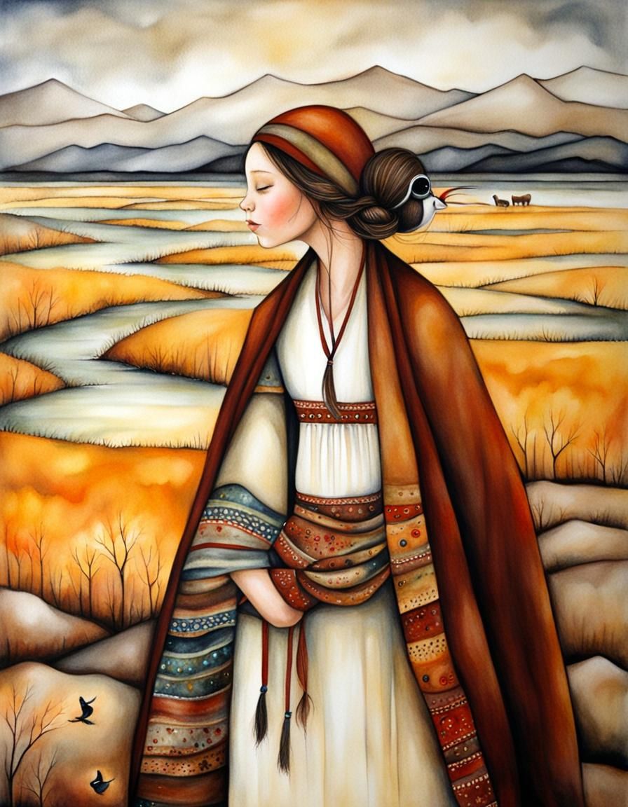 Abstract Digital Artwork with Contemporary Style