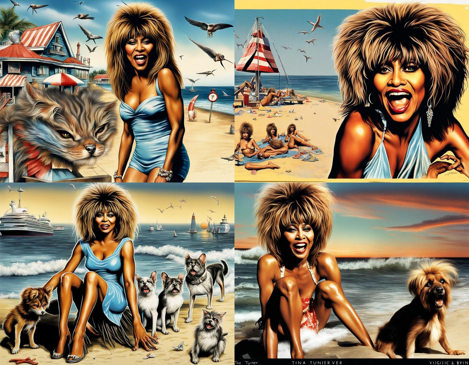 Surreal Seaside Nightmare in Ultra Realistic 8K