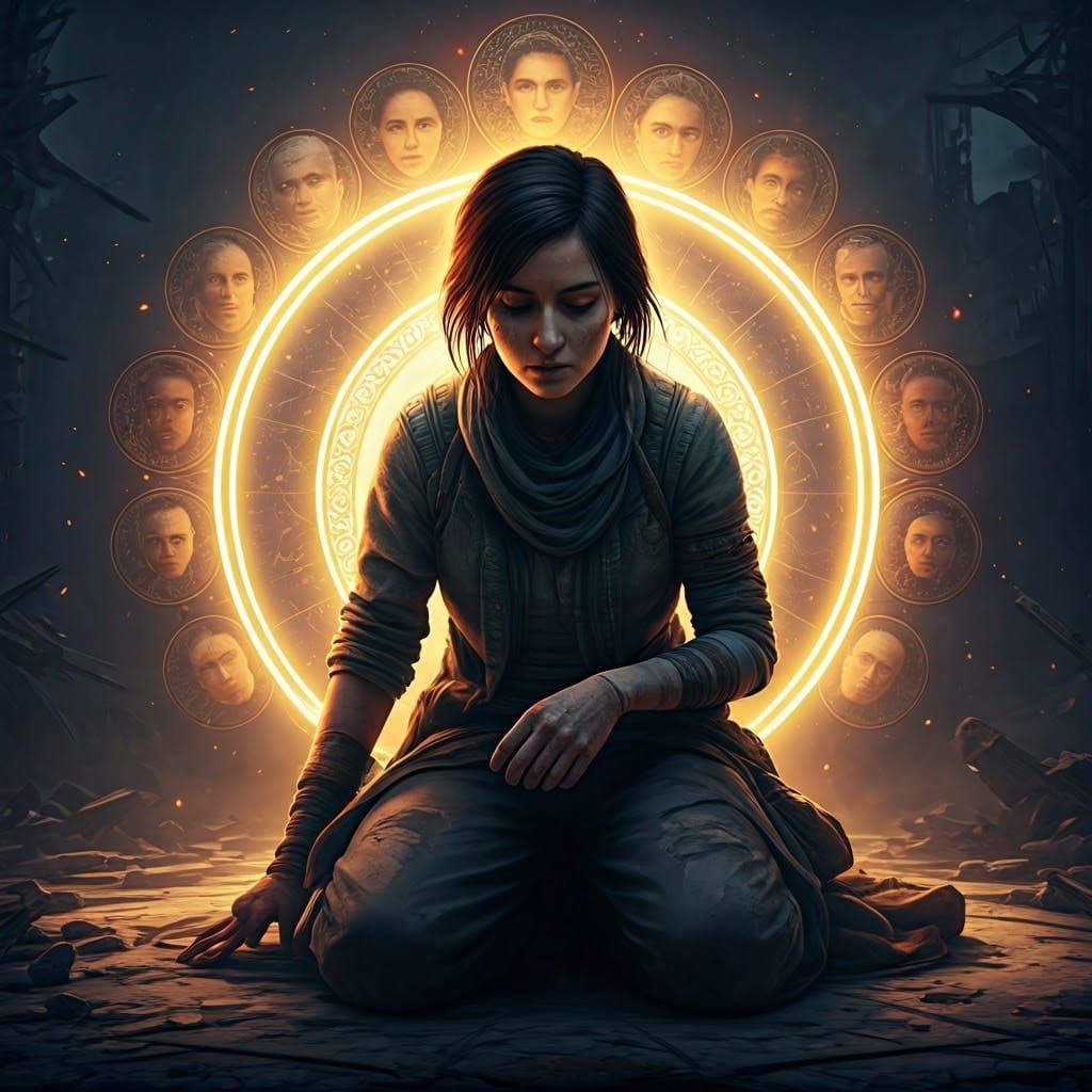 A Woman Rebuilds a Shattered World in a Radiant Circle of Un...