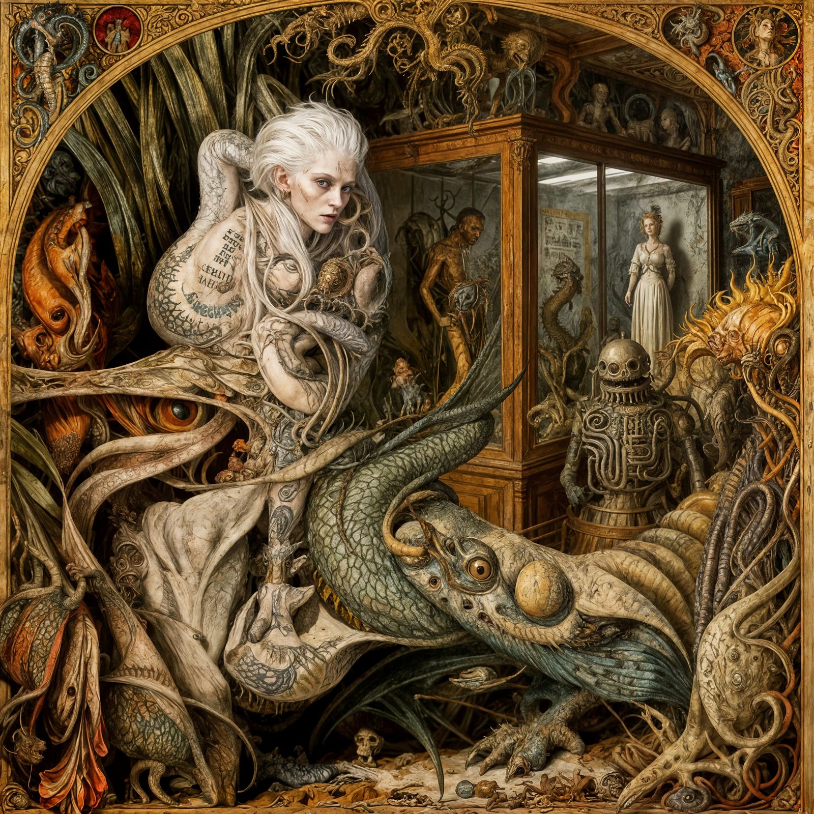 Cryptid Taxidermy Museum in Post Apocalyptic Wonderland