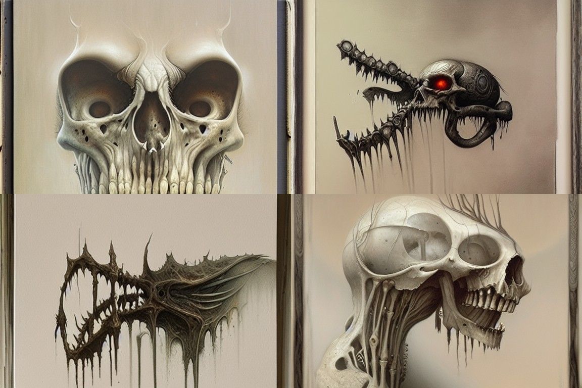 Memento Mori: Dark Surrealism Art
