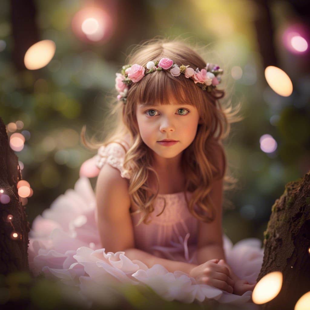 Enchanting Fairy Wonderland in Natural Light