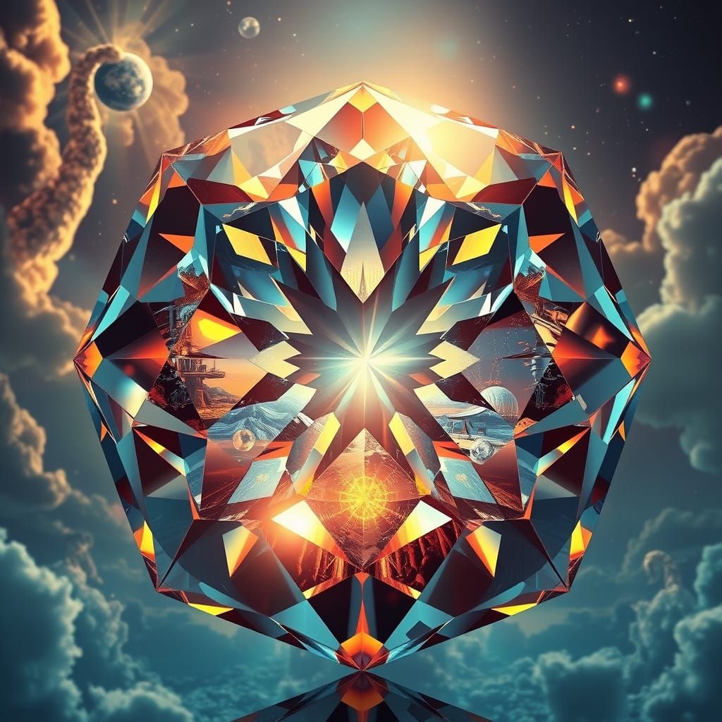 Mystical Kohinoor Diamond Containing Worlds