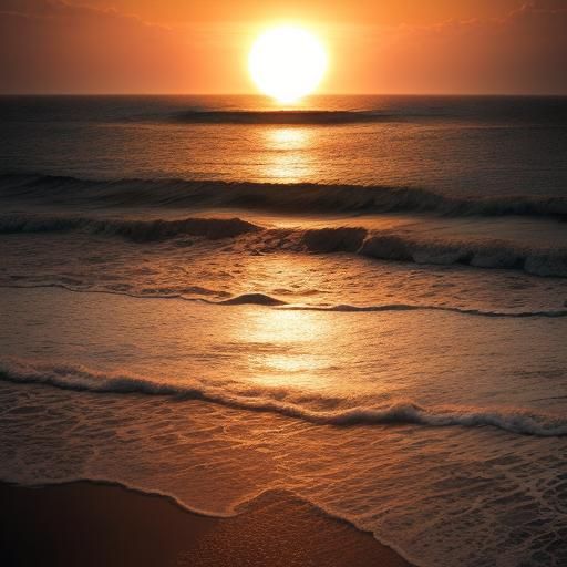 Ocean Sunrise in High Definition