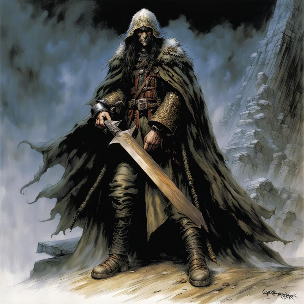 Grimdark Image in the Style of Old Masters