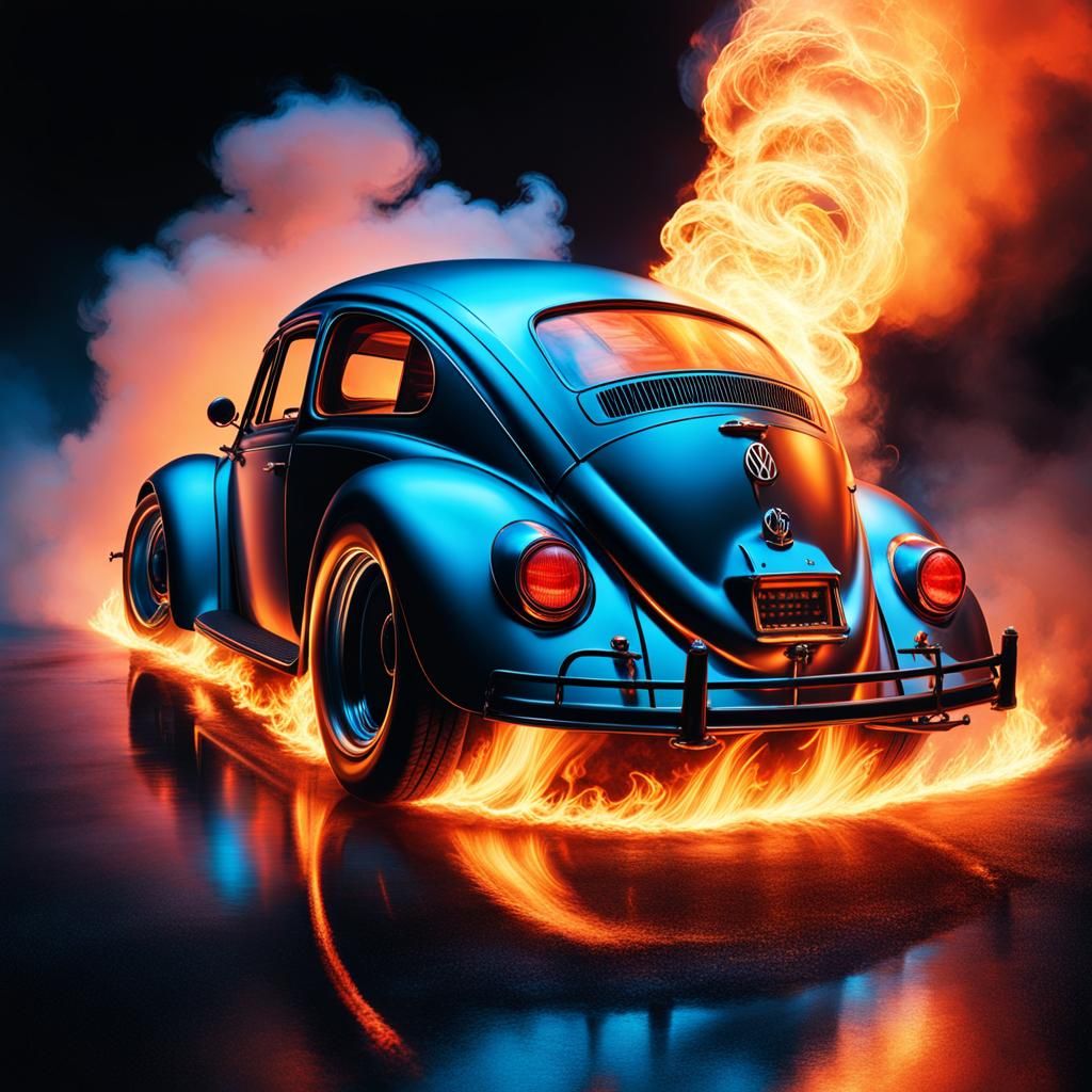 Drag Racing VW Bug