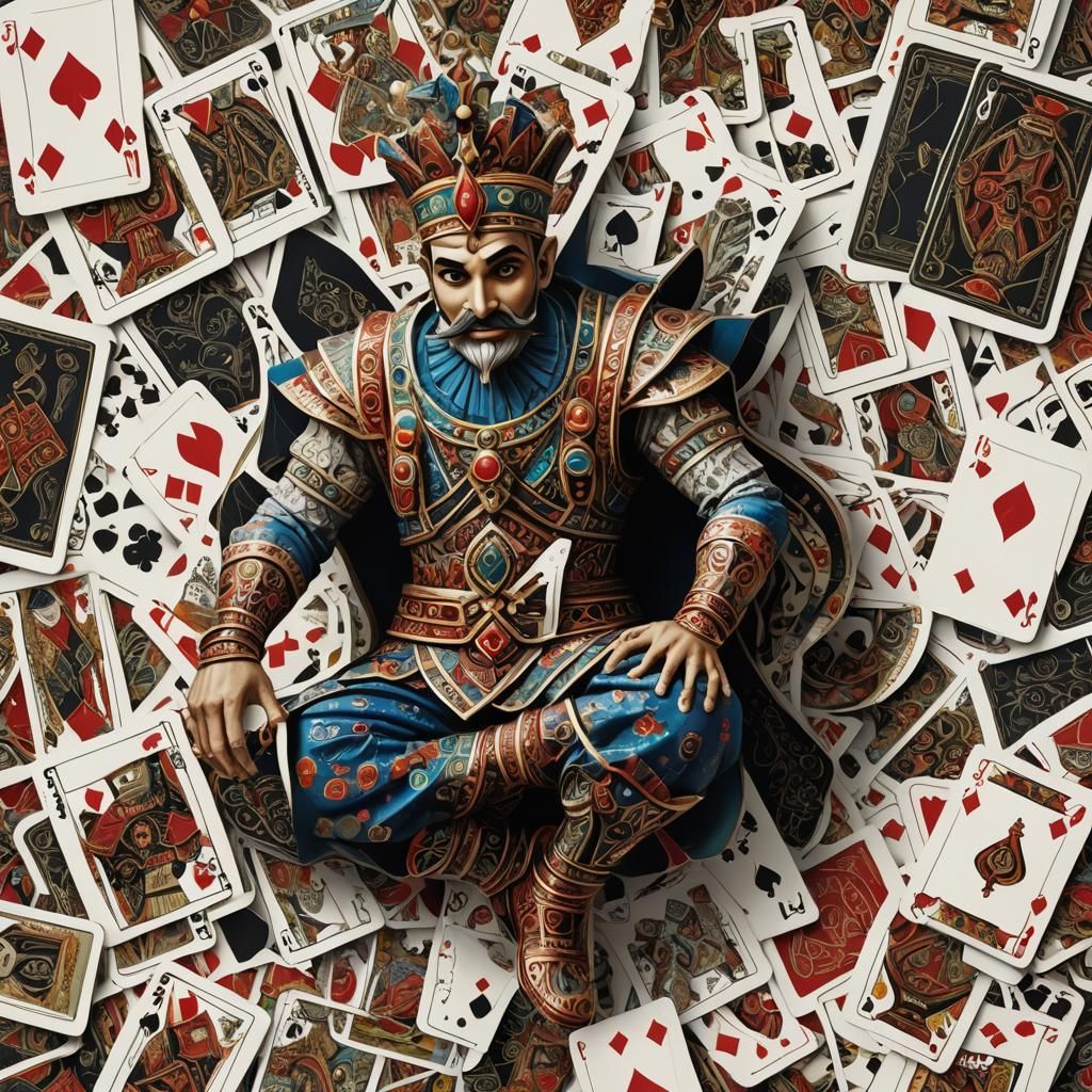 Playing Card Genie Appears