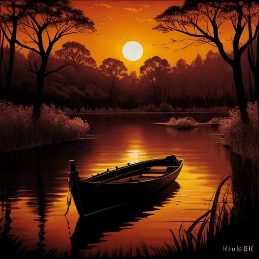 Simple Black and White Image