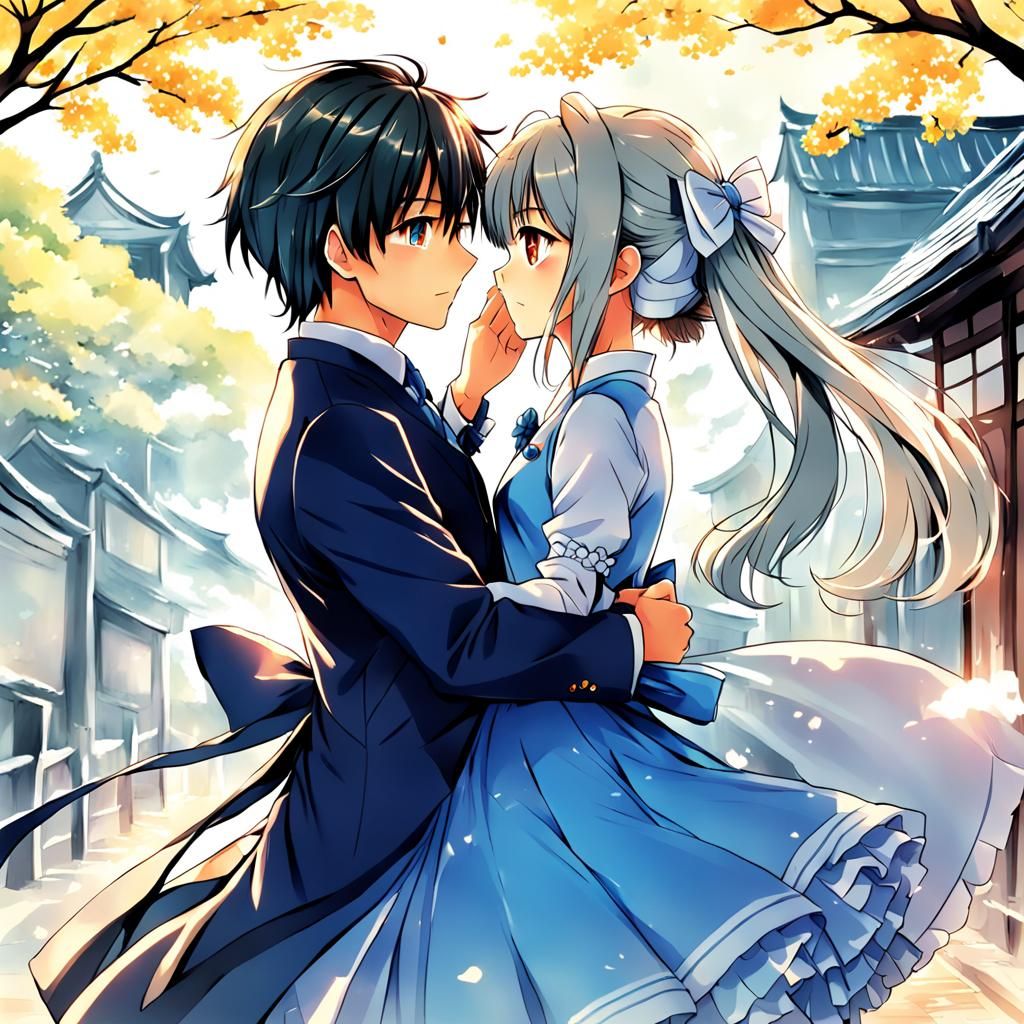 Anime Style Portrait of a Woman