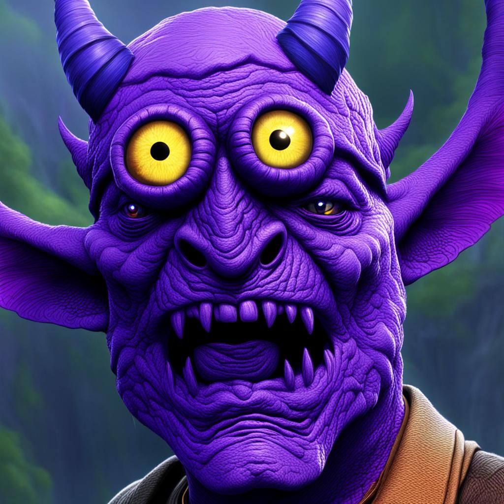 One-Eyed, One-Horned, Flying Purple People Eater