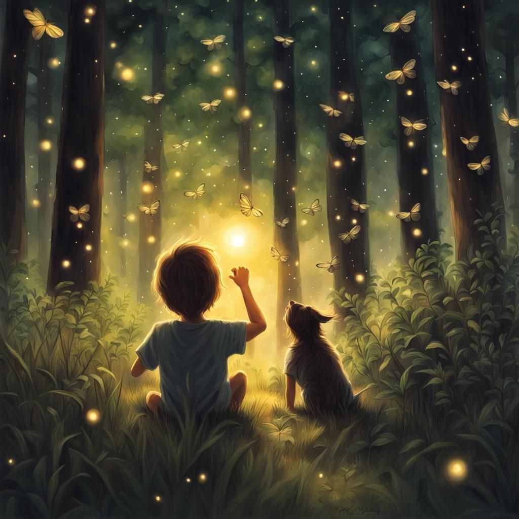 Fireflies.