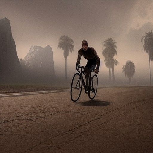 Last Cyclist on Earth: Epic Digital Matte Painting