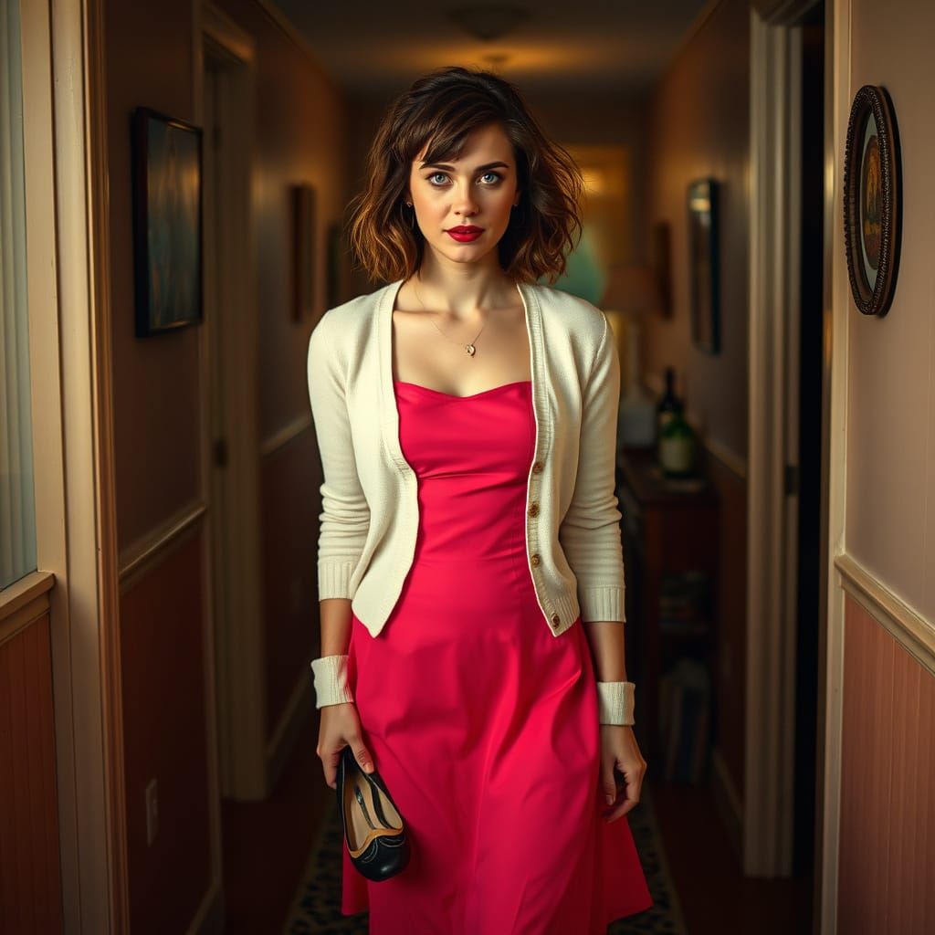 Tipsy Teen Returns Home at Dawn, Rockwell Style