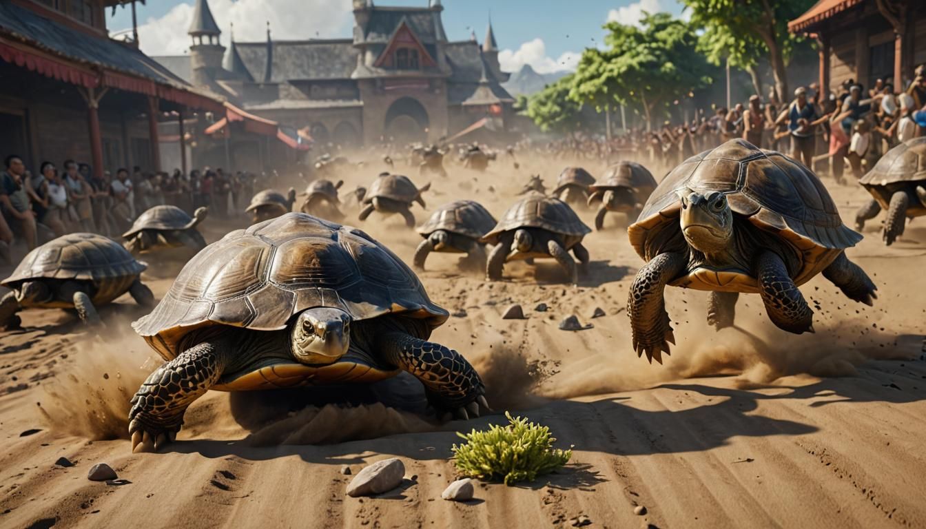 Turtles and Rabbits Race in the Olympics