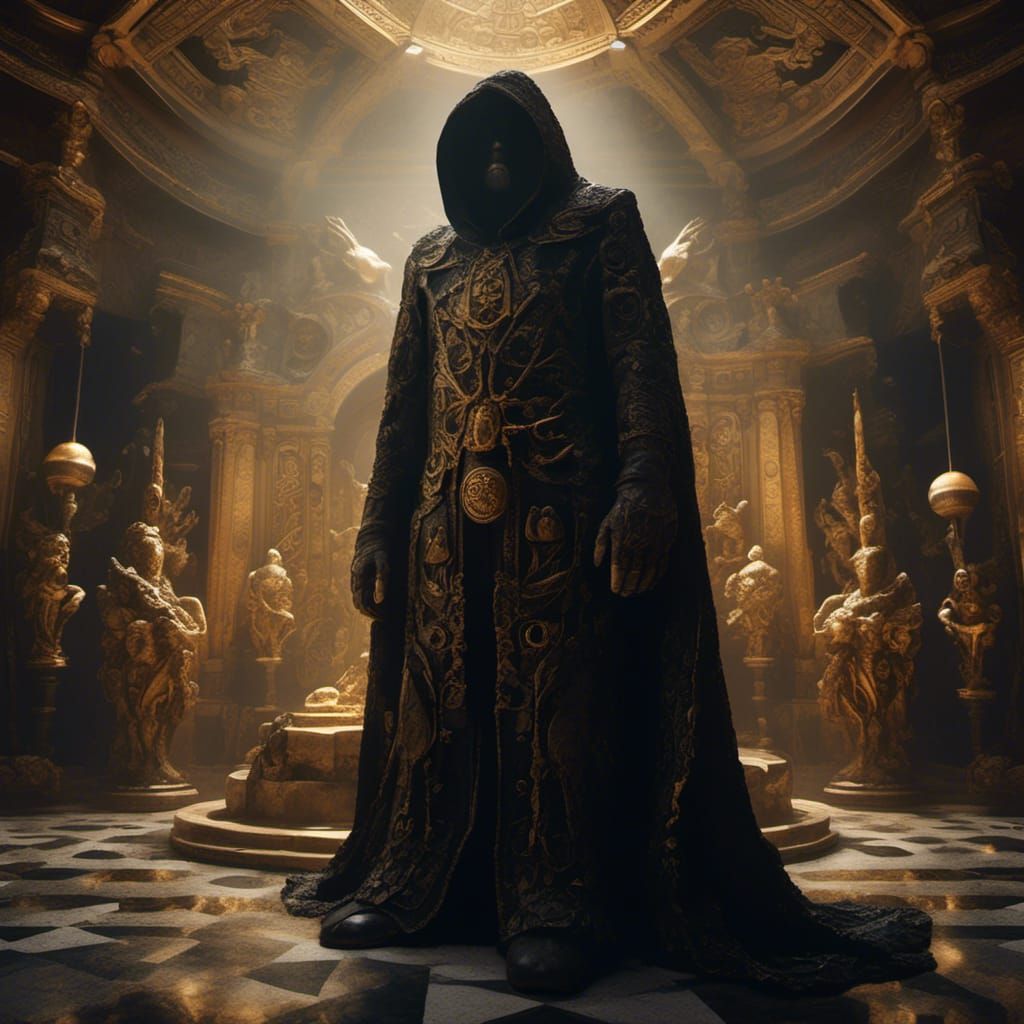 Freemason Chamber in Cinematic Style
