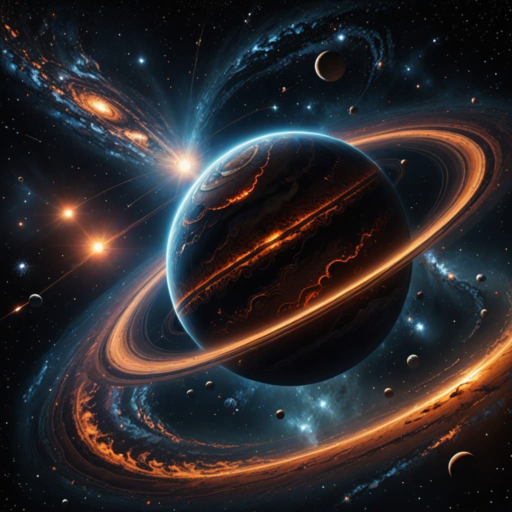 Epic Mercury in Celestial Splendor