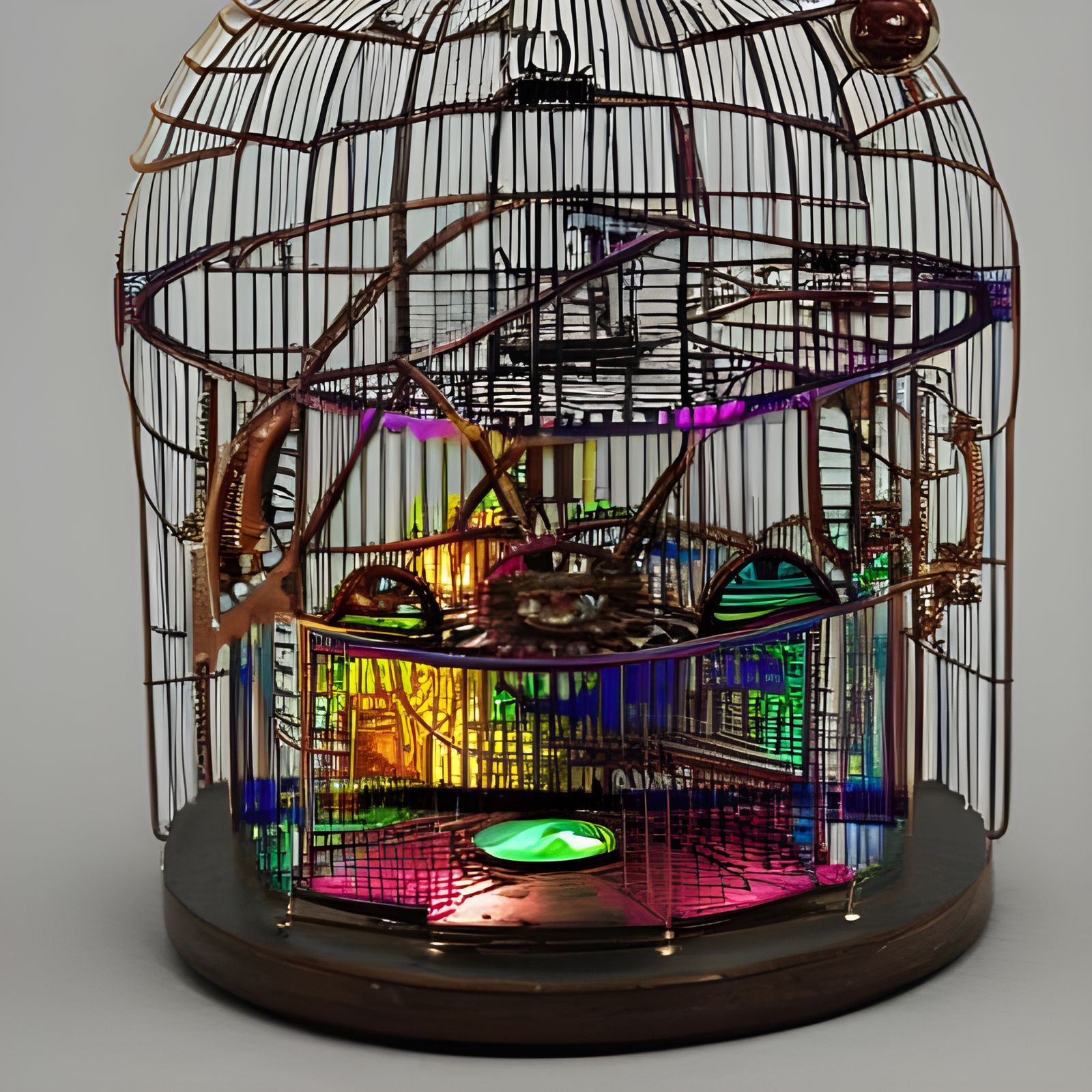 Steampunk Bird Cages and Magical Gadgets