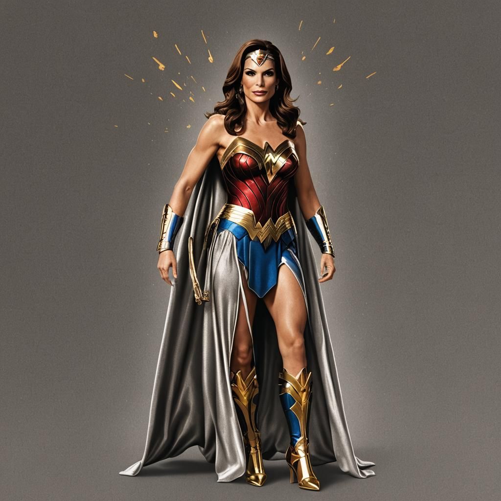 Sandra Bullock as Wonder Woman: 1970s TV Style