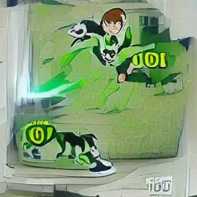 Ben 10 Cartoon Character