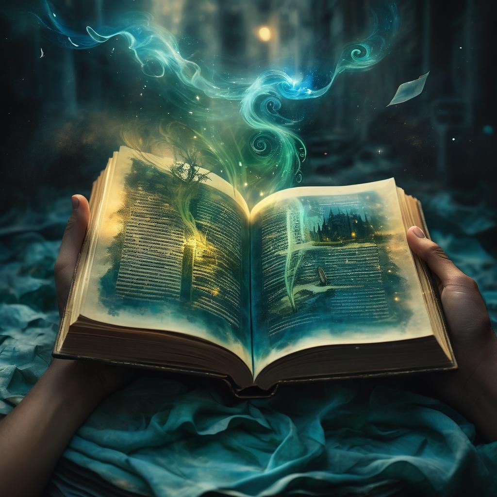 Glowing Book Reveals a Mystical World
