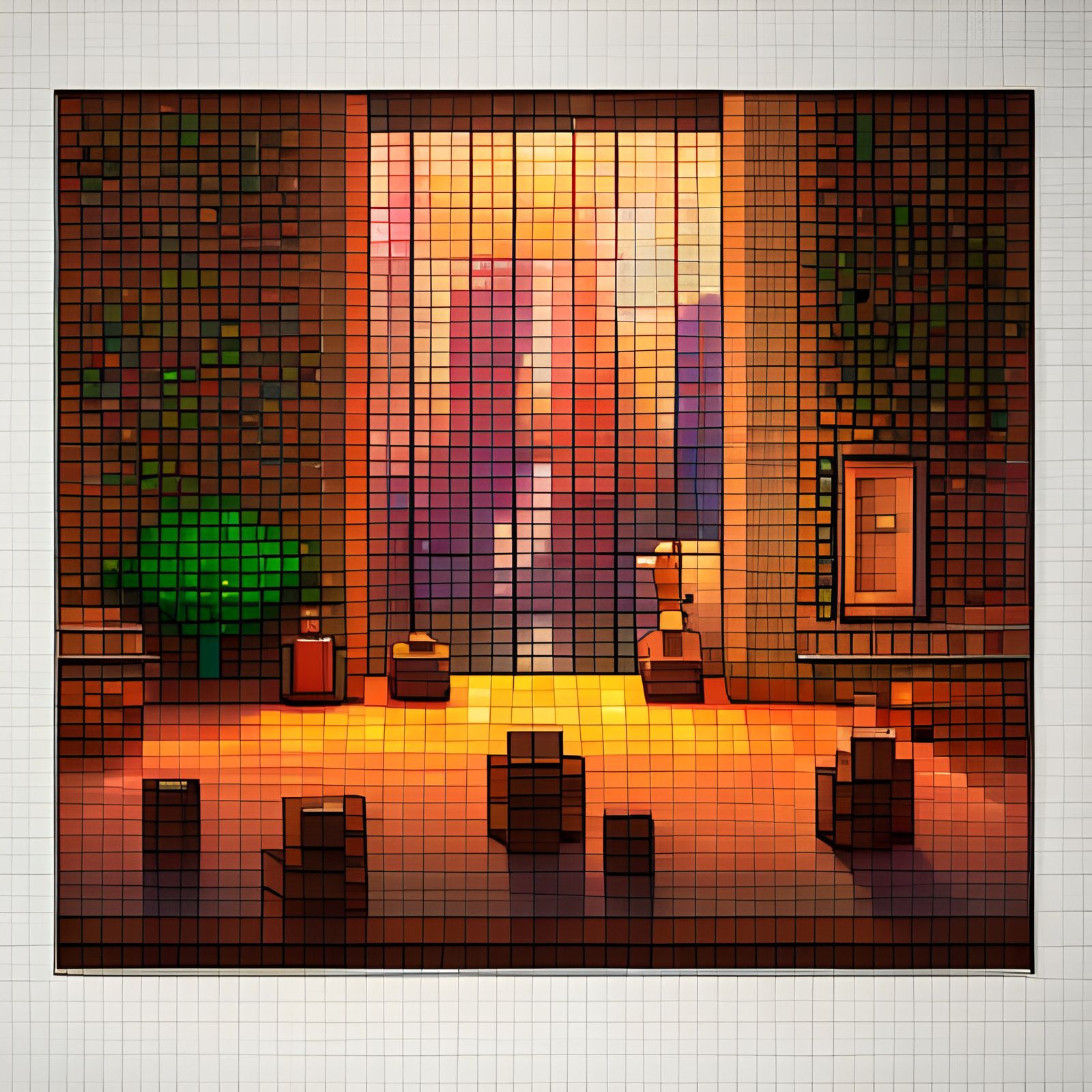 Stardew Valley Scene in Pixel Art Style