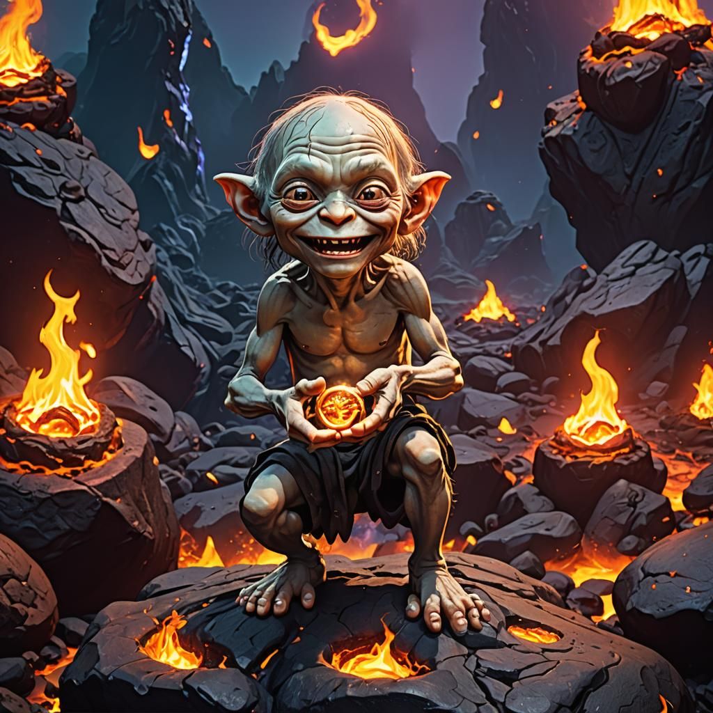 Cute Gollum