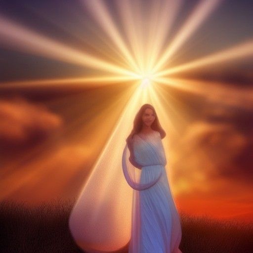 Queen of Light in Divine Sunshine