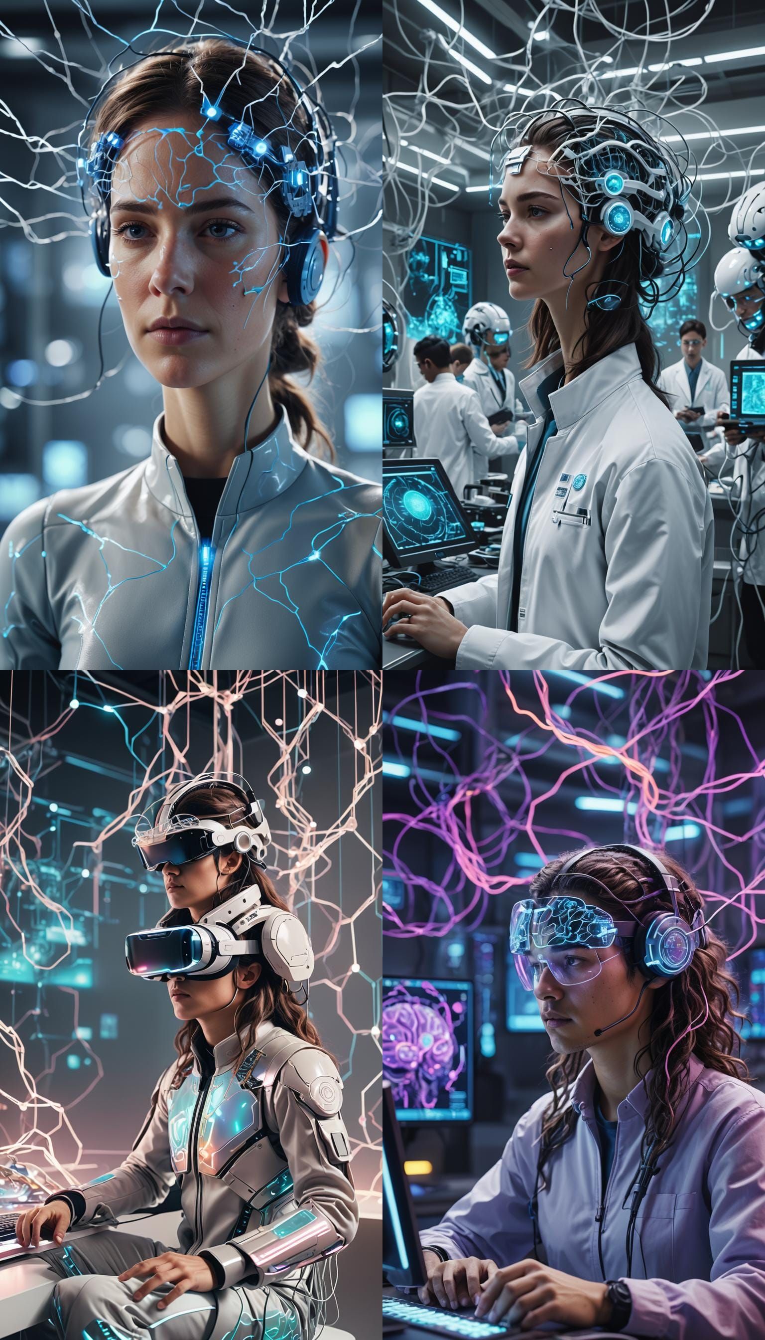 Brain-Machine Interfaces Enhance Cognitive Abilities