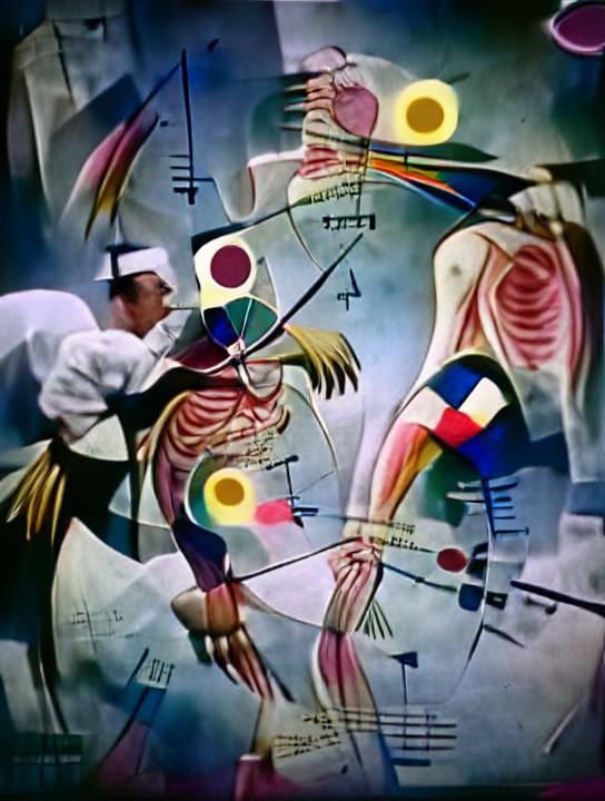 Humanoïde anatomy #film Kandinsky 8k resolution