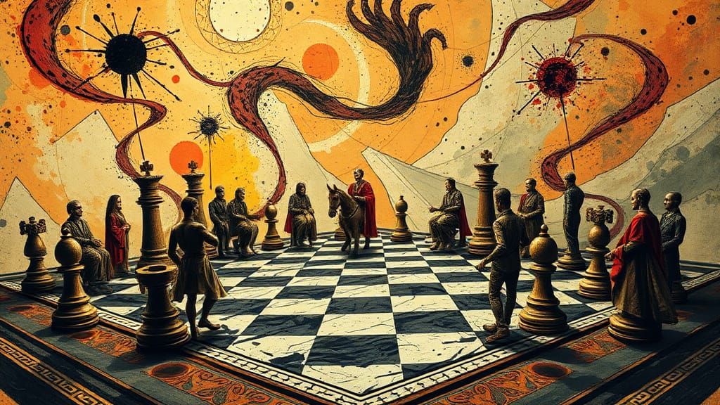 The game of human chess