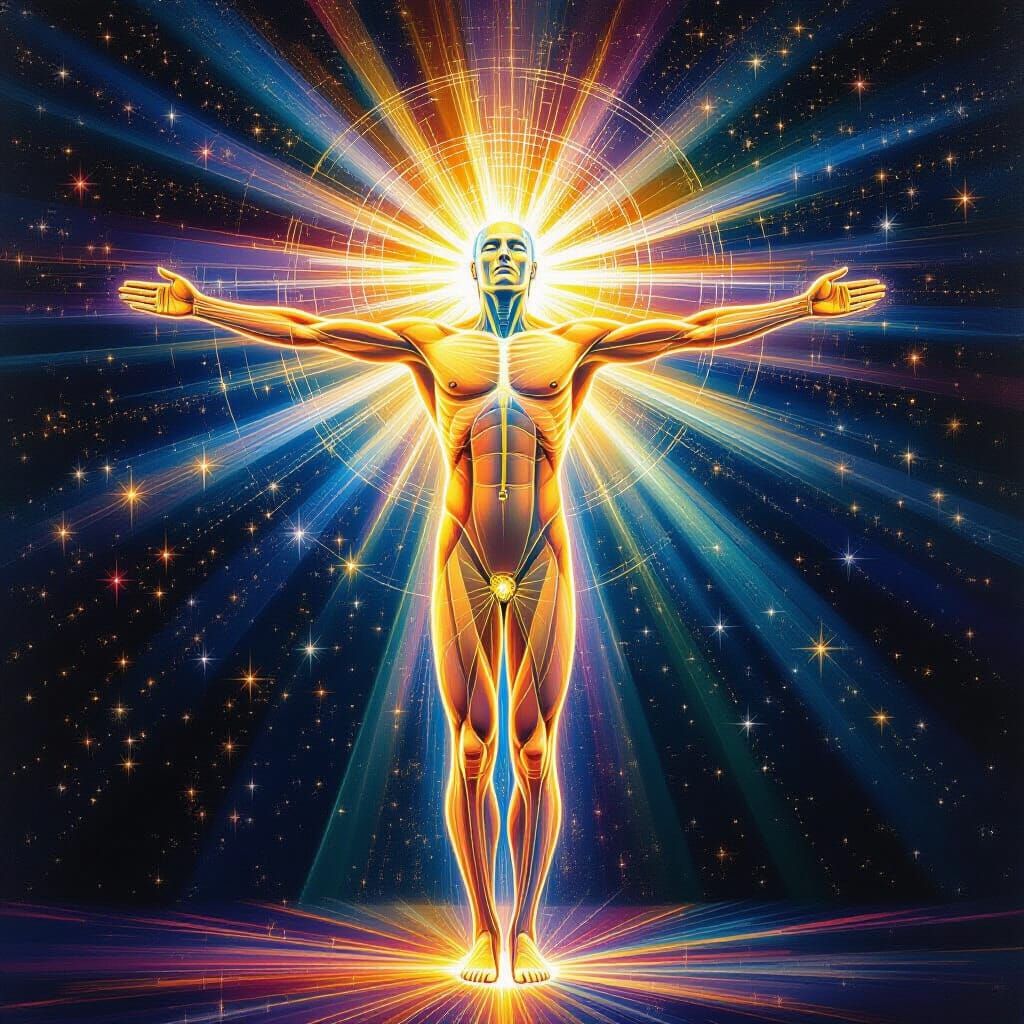 Astral Expressionist Divine Anatomy Revealed