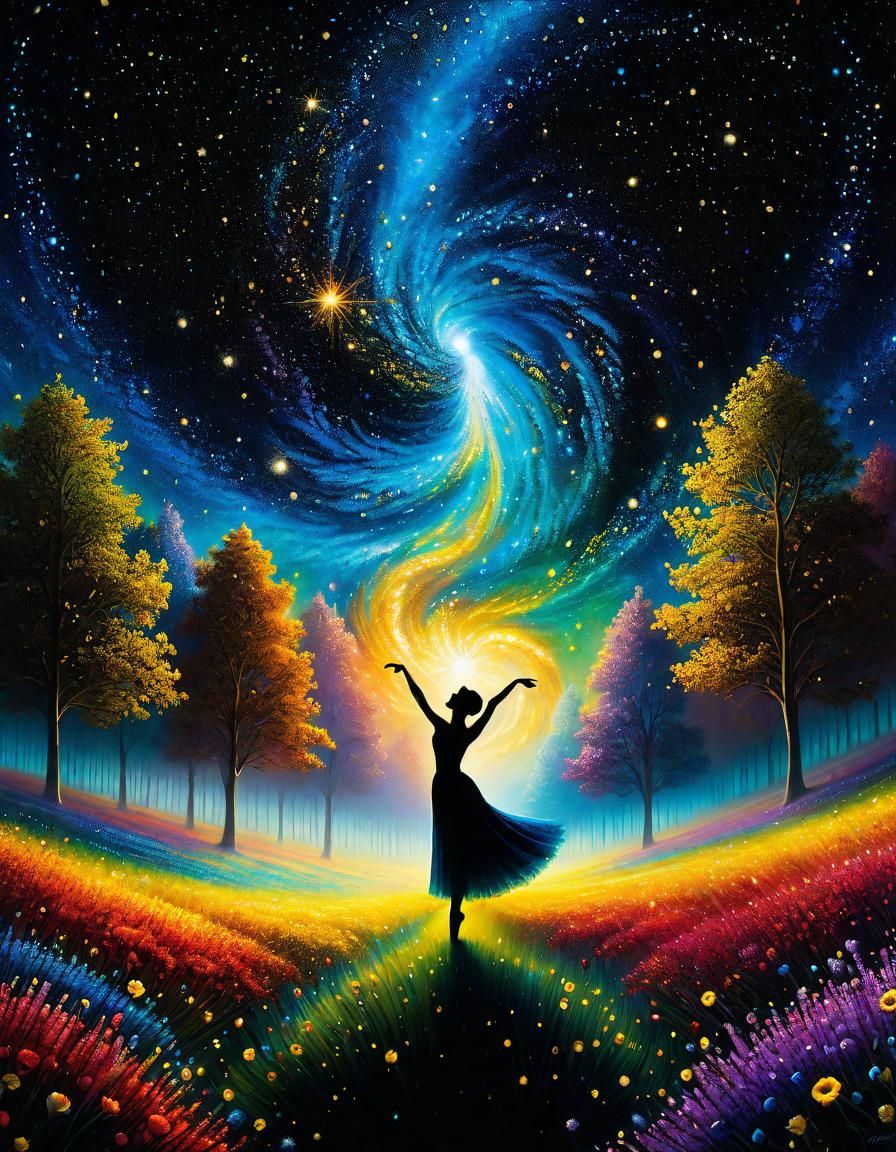"A Captivating Dance of Celestial Splendor"