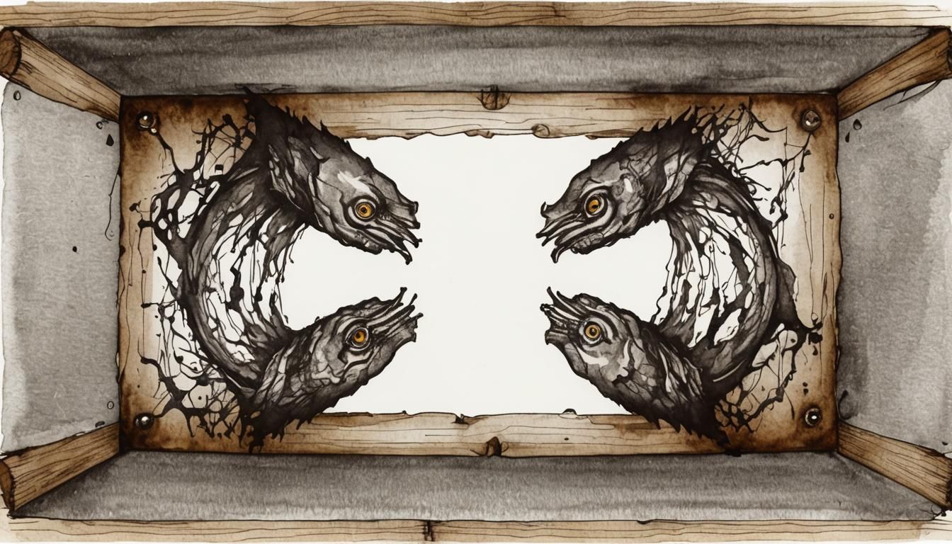 Simple Ink Sketch Generated by AI