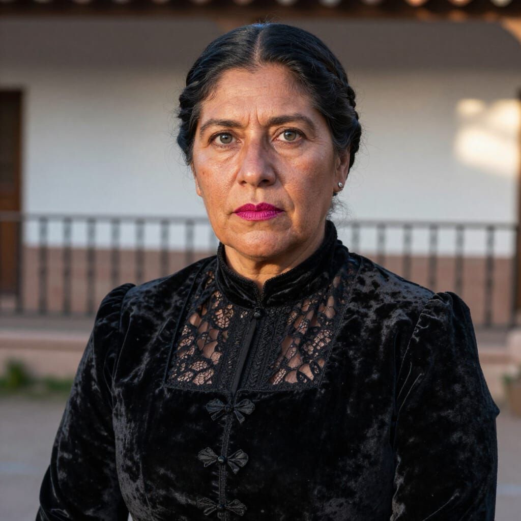 Photorealistic Portrait of Concepción Avaria Maturana