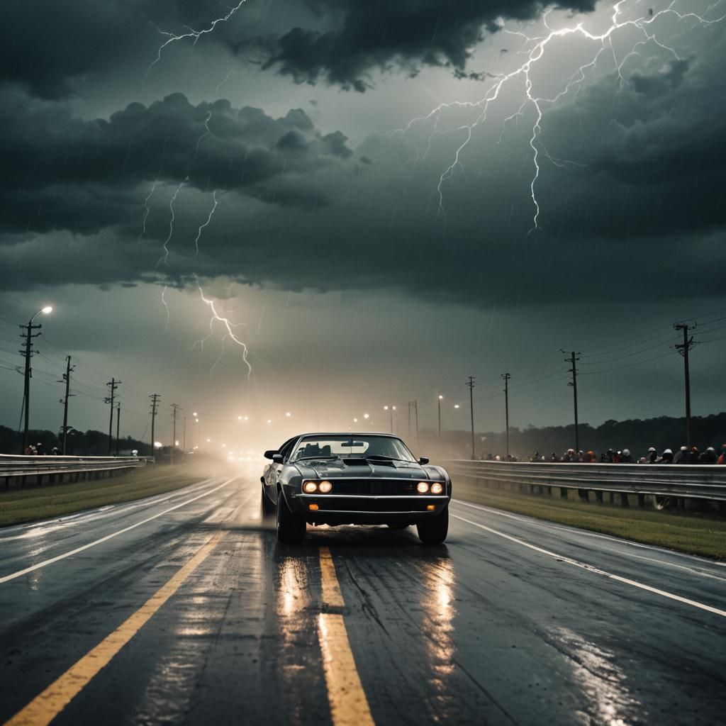 Phantom Cars Race on Haunted Speedway