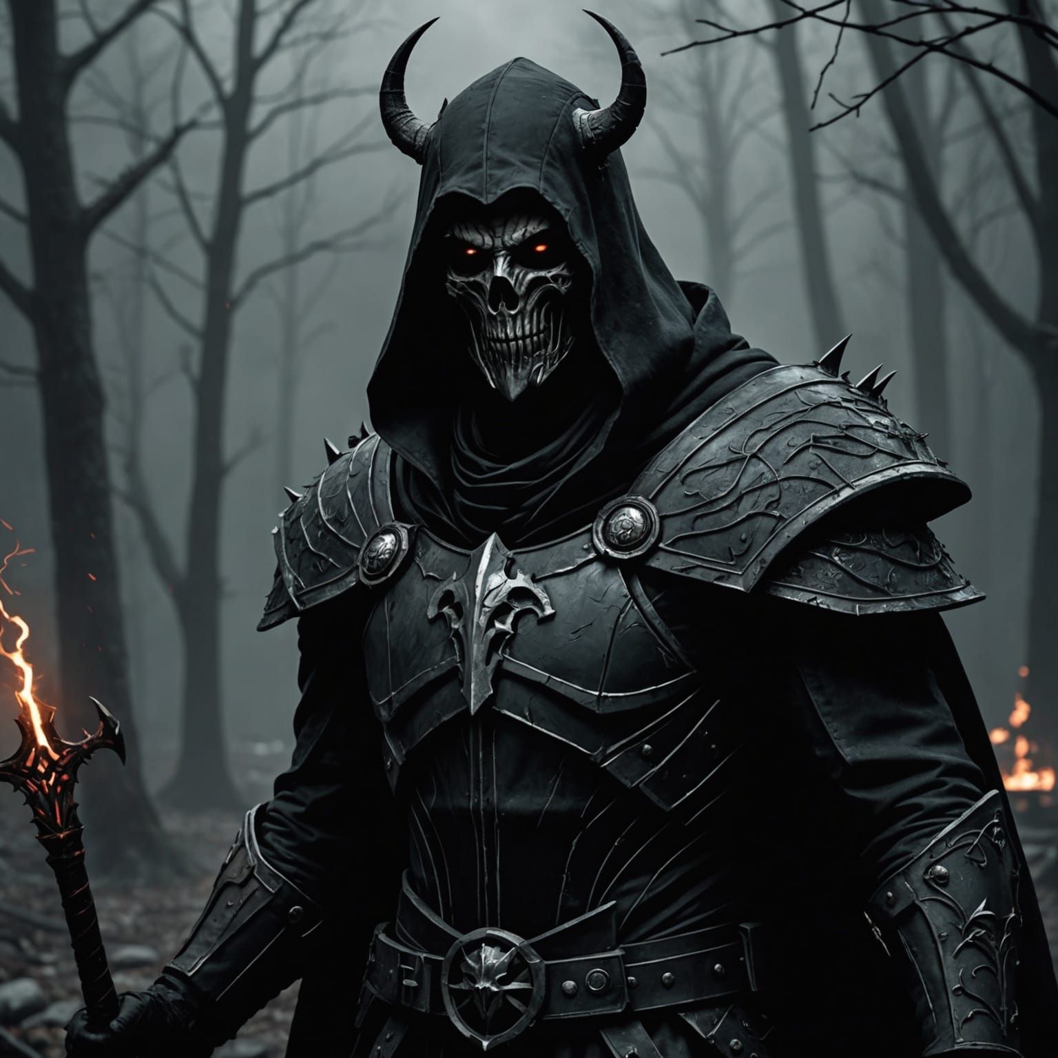 Gritty Grimdark Scene in War Photography Style