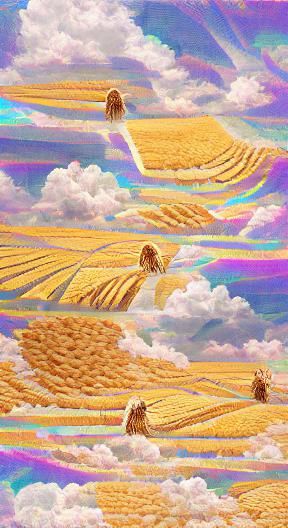 Heavenly Wheat Field