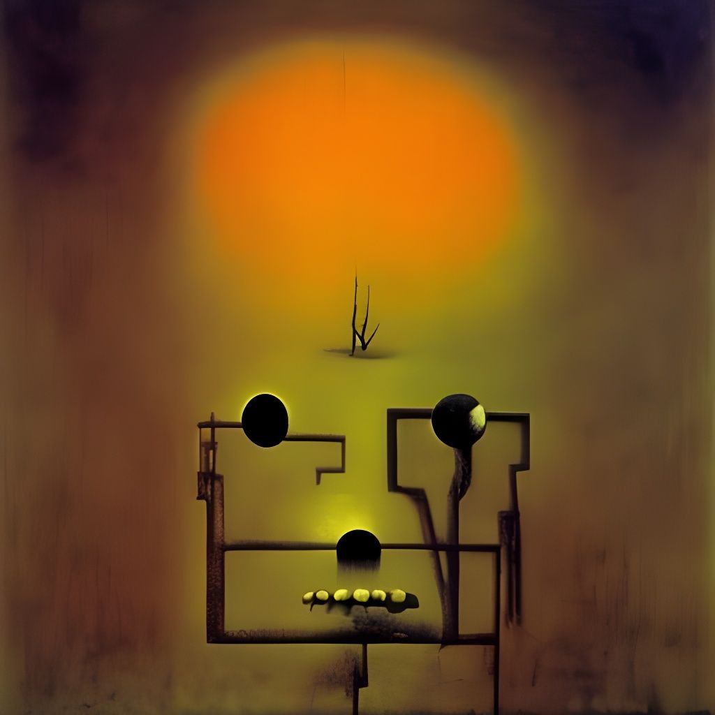 Surreal Landscape Inspired by Abstract Masters