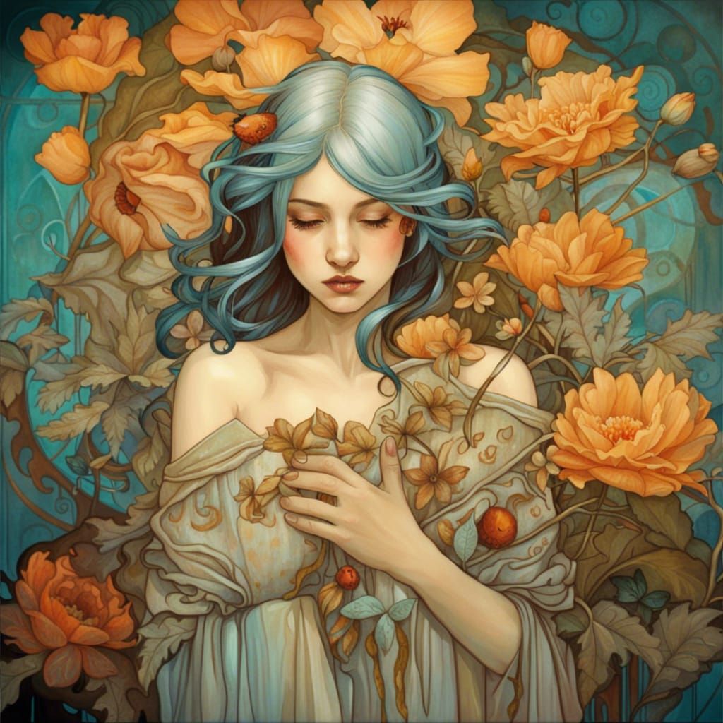 Illustrative Portrait Fusion: Zhang, Burrington, Mucha, Stok...