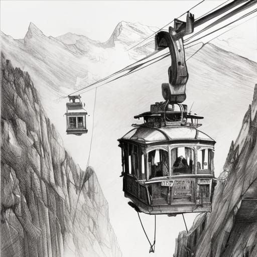 Cable car transportation