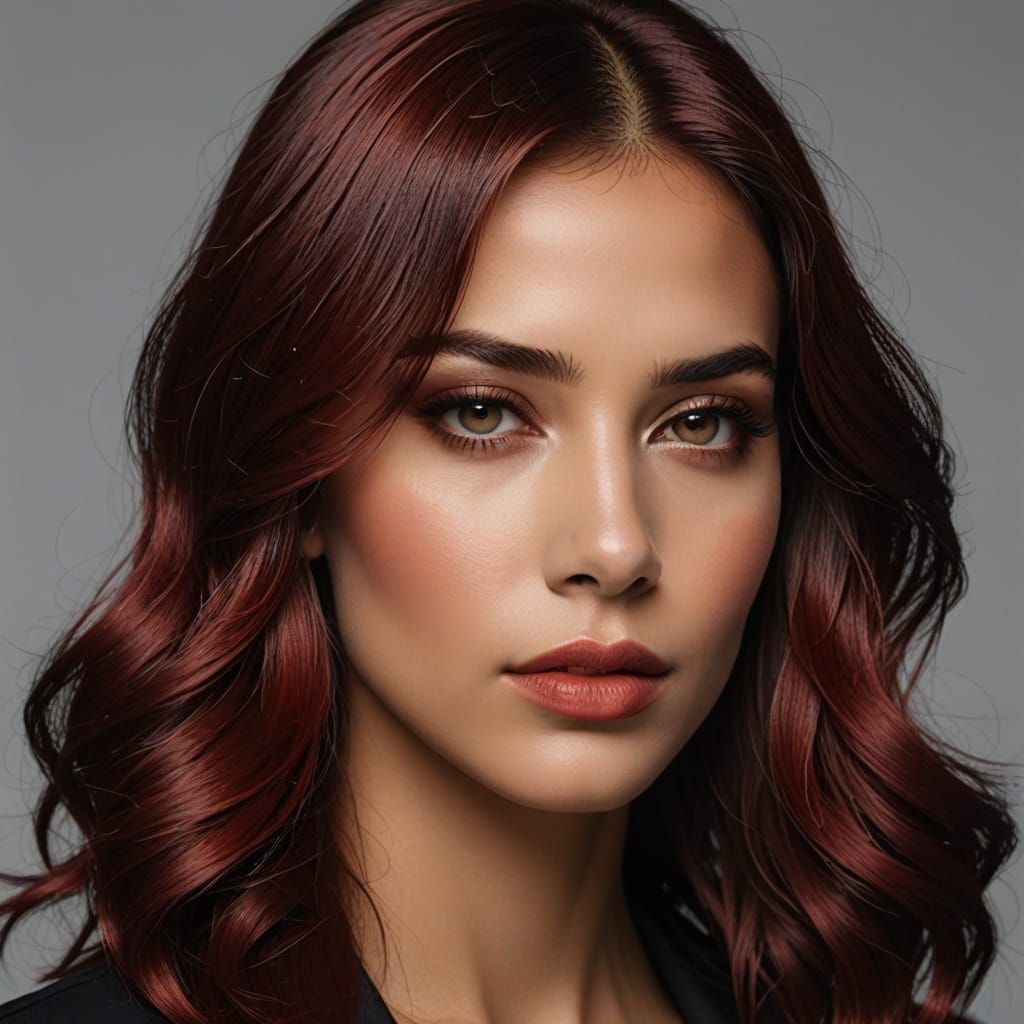 Ethereal Woman in Soft Studio Lighting