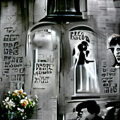 Film Noir Image of Eleanor Rigby