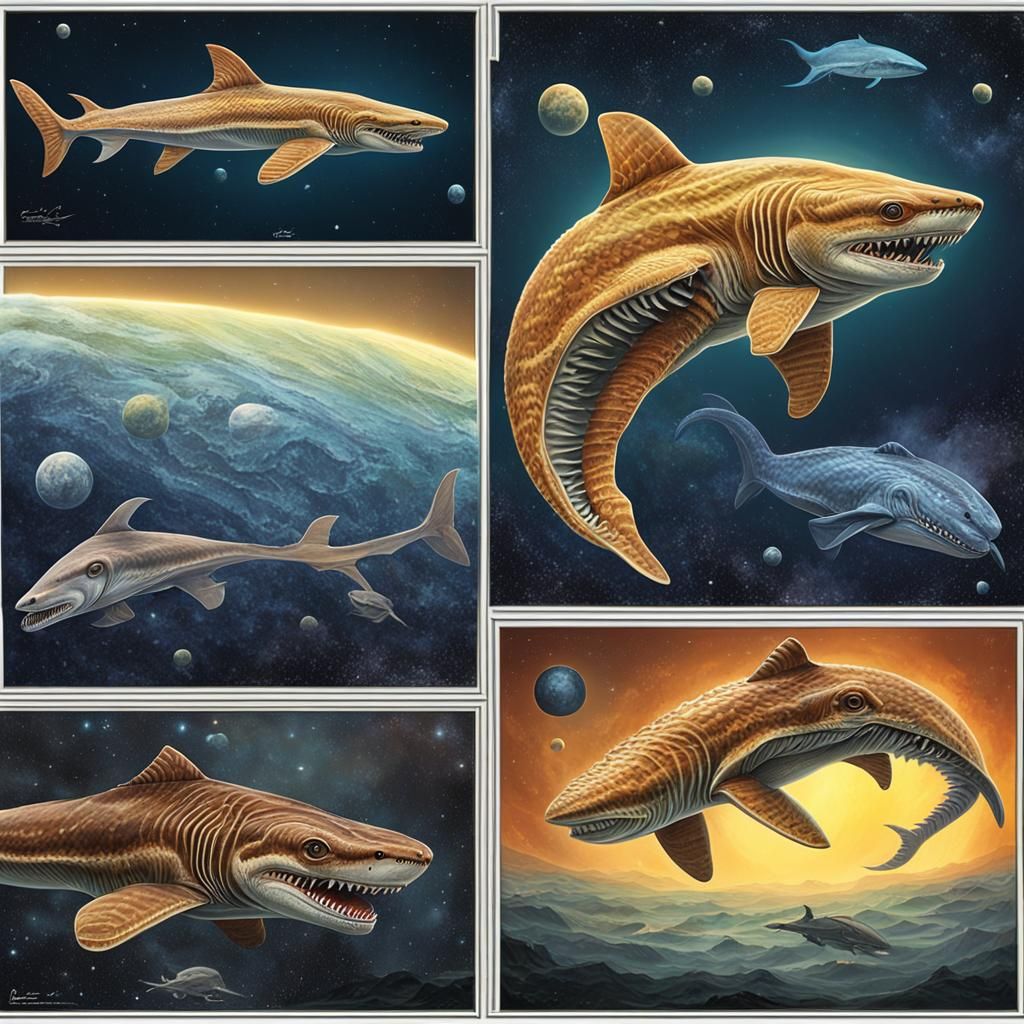 Alien Exoplanet: Speculative Xenobiology Illustrations