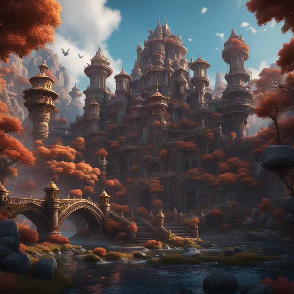 Olivia Rodrigo Portrait in Detailed Matte Painting