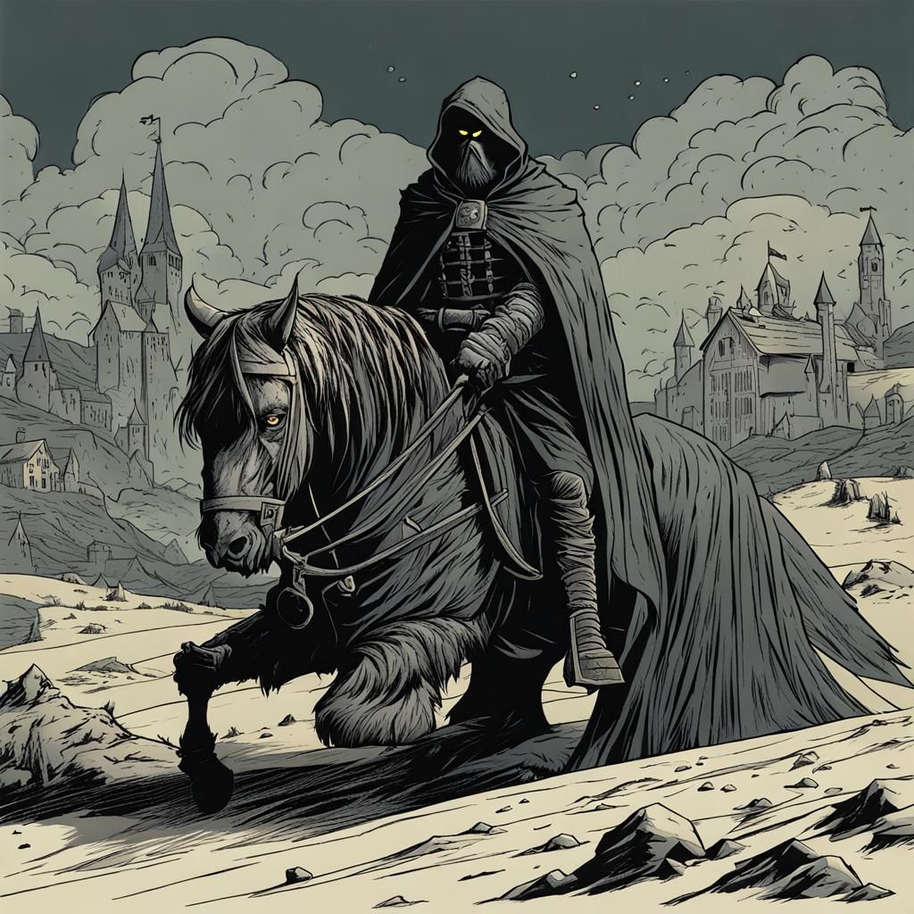 Grimdark Fantasy Scene