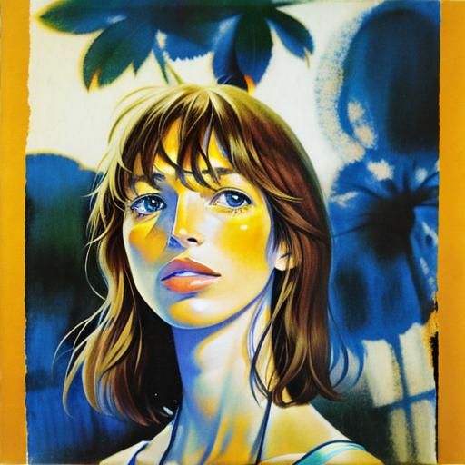 Portrait of Jane Birkin