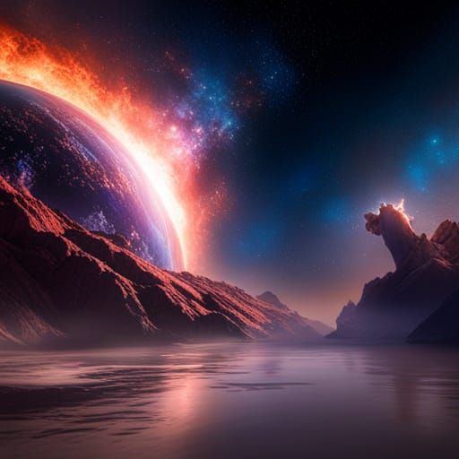 The Big Bang: Fantastical Universe Origin Art