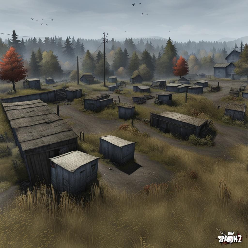 Fresh Spawn in DayZ: An AI Interpretation