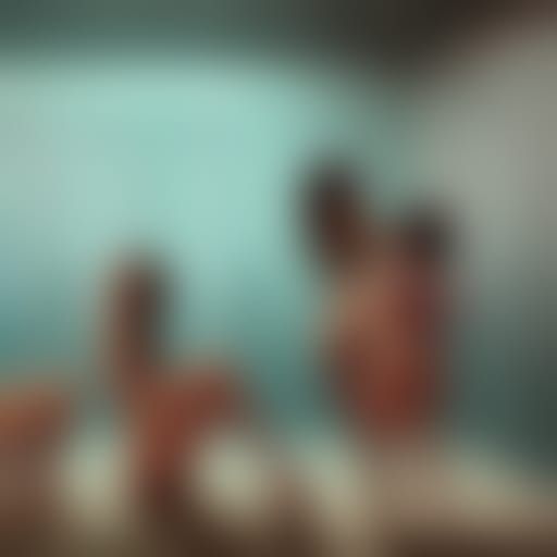 Fantasy Art: Women in School Locker Room Shower